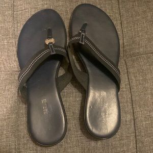 Nine West flip flops